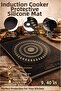 Thermochromic Silicone Induction Cooker Protector Heat Resistant Non-Slip Mat - 1 Pc - 3