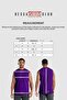 Men's Iron Discipline Printed Purple Oversize Crew Neck Cotton Sleeveless T-Shirt/Undershirt - 3