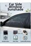 2-Piece Car Side Window Curtain Net Baby Window Coverings Blackout Feature for Privacy - 3