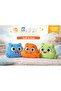 3-Piece Plush Pillow Set Cute Character Children's Decorative Pillow Toy
