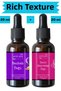 Baobab Oil and Fig Seed Oil (20ml + 20ml) -100% Natural Cold Pressed Facial Yoga Oil Set - 3