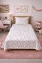 Polka Dot Black and White Baby Pique Set-Minimal Girl's Room Nordic Powder Decorative Bedspread - 2