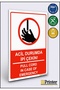Pull the Cord in Case of Emergency! Isg Warning Sign Dekota 35X50 cm