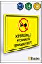 Absolutely Do Not Tread on the Horn! Isg Warning Sign Dekota 15X20 cm