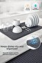 Microfiber Dish Drying Mat 36*45 Cm Drying Mat Countertop Super Absorbent
