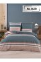 Ranforce Enrico Double Duvet Cover Set 100% Cotton |   Without Sheets - 4