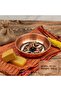 وعاء حمام حمام نحاسي مطرز يدويًا بشكل سمكة - 5
