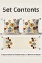 Punch Embroidered Floral Pattern Throw Pillow Runner Set 2 Square Throw Pillows 1 Runner Boho Decorative Living Room Set