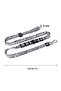 Patterned Recycled Hands Free Leash - 8