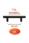 96 mm Metal Furniture Handle – Kitchen Cabinet Drawer Handle, Decorative Handle Set (10 Pieces) Matte Black - 3