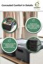 2 Pieces 8.2 Lt Storage Box with Lid Organizer Closet Organizer Large Size Storage - 2