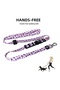Patterned Recycled Hands Free Leash - 6