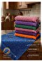 <3 Pieces > 30X50 cm Kitchen Towel, Jagarlı Towel, Hand and Face Towel, Fringed Towel