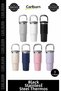 Special Production Stainless Heat-Protecting Vacuum-Sealed Leak-Proof 500ml Matte Ergonomic Steel Thermos Black