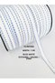 10 Meters Width 1 cm Blue White Color Cotton Piping, Sewing Concealer, Multi-Purpose Decorative Strip