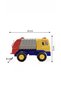 Friction-Powered 20cm 3-Piece Garbage Truck with Accessories, Construction Vehicle Themed Educational Toy Car - 3