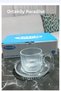 6 Person 12 Piece Line Model Slvador Tea Coffee Set 160 Cc Cup 12 cm Saucer Measurements - 2