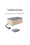 Set of 6 - Geometric Striped Beige Large Size under Bed & under Sofa Storage Bins (65 X 45 X 22 cm) - 4
