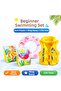 Children's Swimming Learning Set – Arm Sleeves, Swim Ring, and Life Jacket 3-Piece Pool and Sea Set