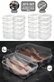 Set of 20 Transparent Shoe Boxes - Women's & Men's Shoe Storage Box Organization Travel Organizer