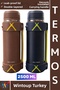 # Thermos Camping Outdoor Picnic Double Layer Vacuum Mug Thermos with Leak-Proof Lid and Carrying Strap 2500 ml