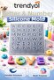 Epoxy Silicone Letter Mold Capital Letters 1.7 cm Small Size Set of 36