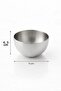 6-Piece Stainless Steel Tableware Presentation Breakfast Stainless Steel Snack Bowl - 3