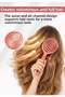 3D Pink Professional Hair Brush - 4