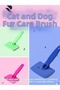 Cat Dog Hair Grooming Comb Professional Massage Pet Brush - 8