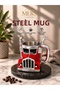 Truck Design Stainless Steel Mug – 3D Decorative Vehicle Mug - 4