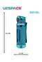 Silicone Body Tritan Water Bottle - 520 Ml. - 2