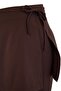 Brown Soft Brushed Fabric 2 Piece Skirted Flared Large Size Leggings Tbbss26Bv00003 - 12