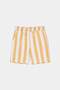 Brown 2-Piece Striped Knitted Boys' Shorts & Bermuda Shorts Tkdss26Sr00017 - 7