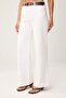 Beyaz Kemerli Yüksek Bel Orta Esnek Wide Leg Jeans TWOSS26JE00211 - 7