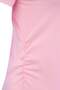 Pink Stretchy Asymmetrical Collar Knitted Plus Size Blouse Tbbss26Af00088 - 6
