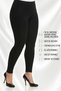 Recovery Agent |   High Waist |   Plus Size | Black Women's Leggings |   Up to Size 10 XL |   It Doesn'T Show | - 4