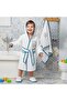 0-2 Years Old Gaye Baby Boy Organic Cotton 4-Piece Bathrobe Set