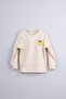Embroidered Camisole Baby and Kids T-Shirt 100% Cotton (Lemon)