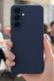حافظة هاتف Galaxy S24 Plus بتصميم إطلاق سطح داخلي من السيليكون المخملي