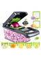 Multi-Functional Vegetable Cutter with Storage Container Quick and Easy Chopping for Smart Kitchen