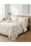 Double Duvet Cover Set 100% Cotton Ornamental Overlocked Ruffles (Diamond Pattern) - 8