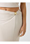 Draped pencil skirt - 5