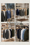 10 Pcs Household Solid Wood 44 cm Coat Hanger Suit Hanger Clothes Hanger - 5