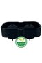 İles Gurme Large Size Silicone 2 Compartment XL Ball Ice Mold, Black - 5