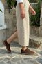 Women's Genuine Leather Oxford Shoes Lace-Up Casual Shoes Alyen Brown Suede - 4
