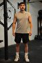 Men Training Zero Sleeve Athlete Tee Harsfit Lifting Club - 5