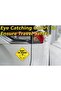 2 Pack Baby on Board Car Sign, Self Adhesive Reflective Stickers for Car Rear Window Bumper 12x12cm - 3