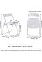 Folding Chair Plastic Durable with Strong Metal Frame - 8