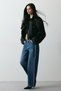 Wide Regular Jeans Yanları Şeritli