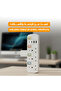 محول TradaMax متعدد 4 مخارج مع USB وType-C بقدرة 2000 واط - 4